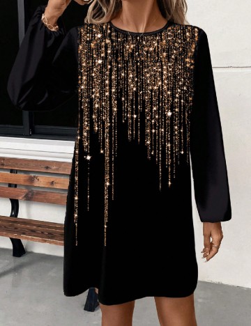 Rochie scurta SHEIN, negru