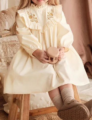 Rochie Shein Kids, crem