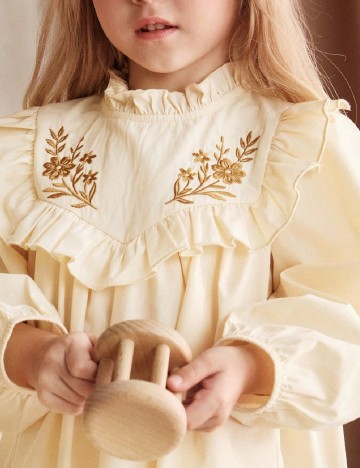 Rochie Shein Kids, crem