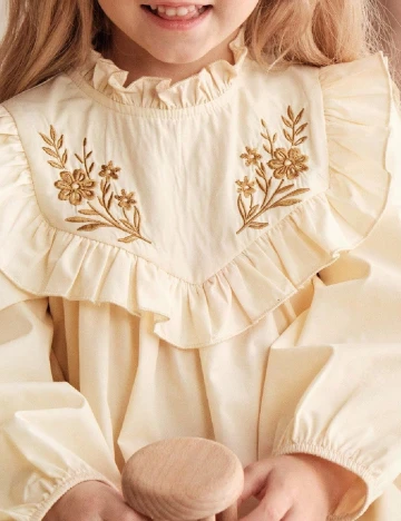 Rochie Shein Kids, crem