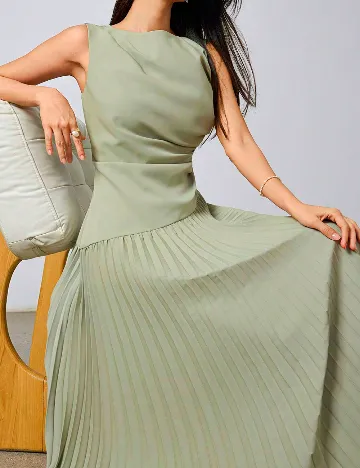 Rochie lunga SHEIN, verde