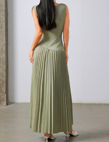 Rochie lunga SHEIN, verde