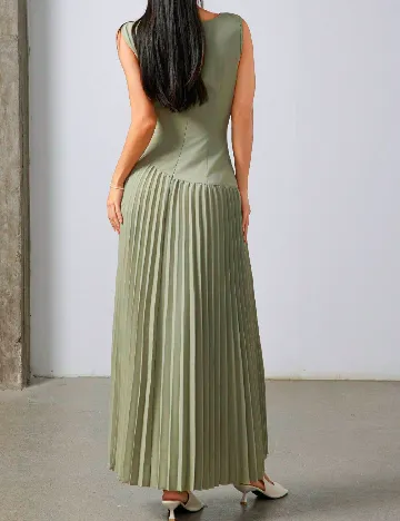 Rochie lunga SHEIN, verde
