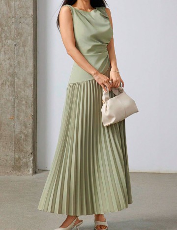 Rochie lunga SHEIN, verde