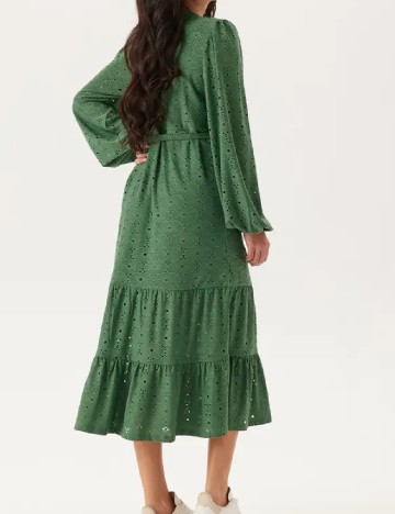Rochie medie Happy Holly, verde