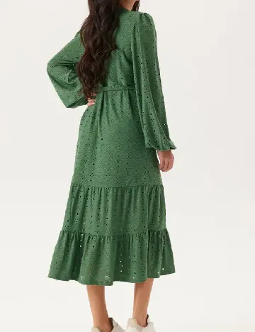 Rochie medie Happy Holly, verde