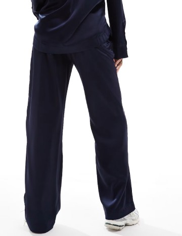 Pantaloni THE COUTURE CLUB, bleumarin