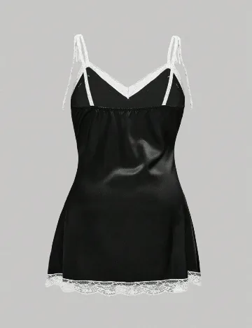 Rochie scurta Romwe Plus Size, negru