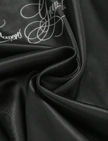 Rochie scurta Romwe Plus Size, negru