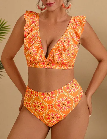 Costum de baie SHEIN, mix culori