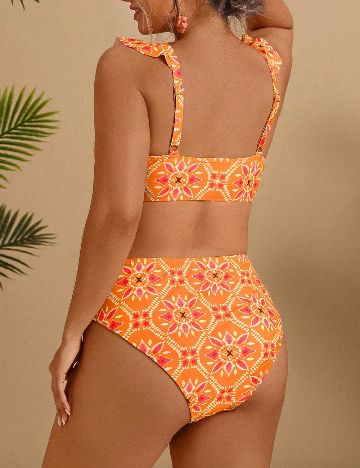 Costum de baie SHEIN, mix culori