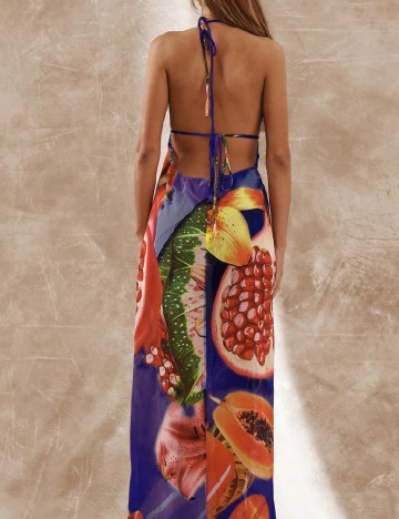 Rochie de plaja Musera, mix culori