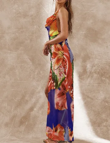 Rochie de plaja Musera, mix culori