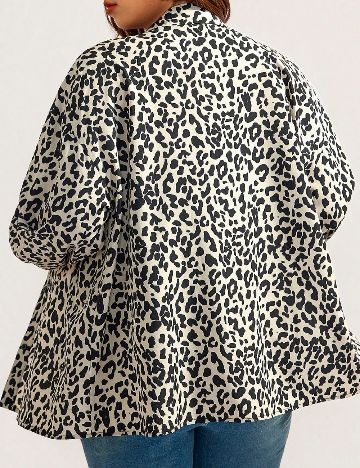 Camasa SHEIN CURVE, animal print