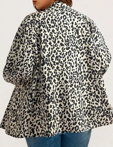 Camasa SHEIN CURVE, animal print