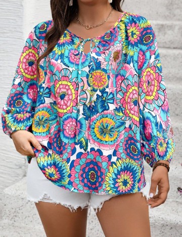 Bluza SHEIN CURVE, mix culori