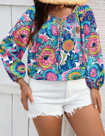 Bluza SHEIN CURVE, mix culori