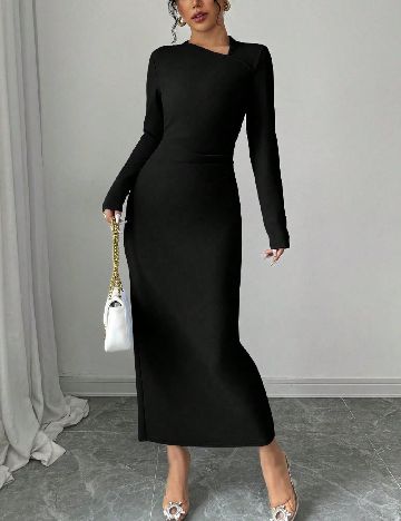 Rochie lunga SHEIN, negru