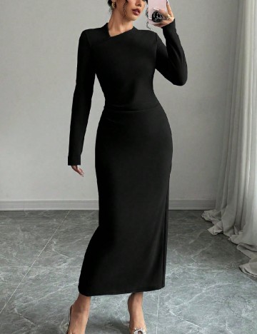 Rochie lunga SHEIN, negru
