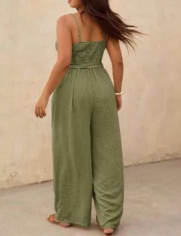 Salopeta SHEIN CURVE, verde