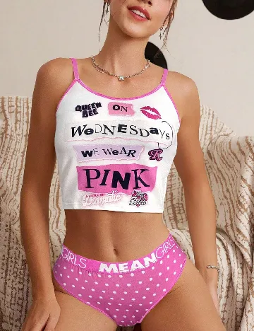 Pijama SHEIN, mix culori