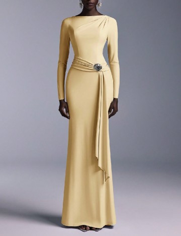 Rochie lunga SHEIN, galben