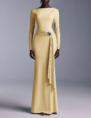 Rochie lunga SHEIN, galben