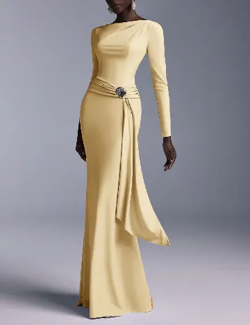 Rochie lunga SHEIN, galben