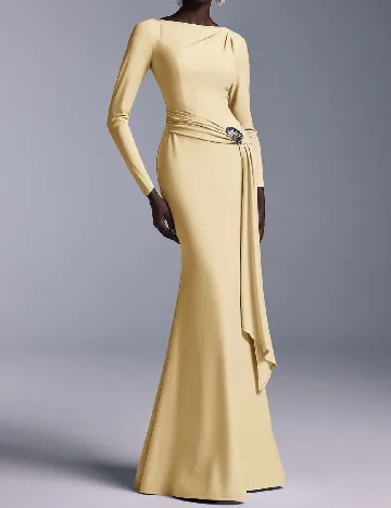 Rochie lunga SHEIN, galben