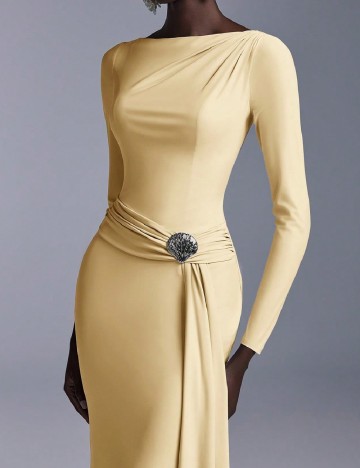 Rochie lunga SHEIN, galben