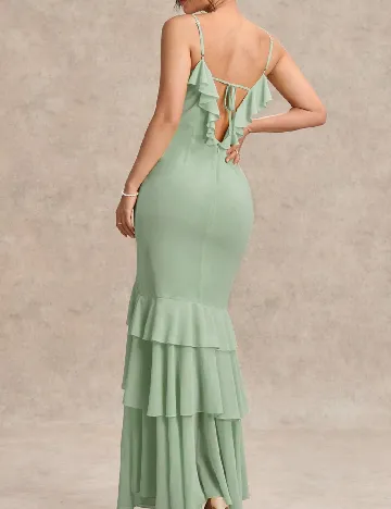 Rochie lunga SHEIN, verde