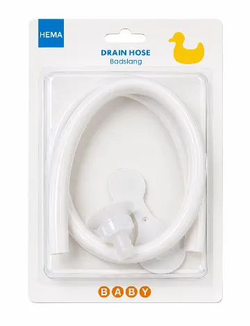 Furtun de scurgere Hema, alb