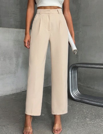 Pantaloni SHEIN, crem