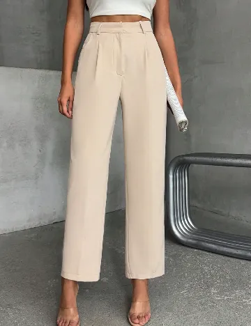 Pantaloni SHEIN, crem