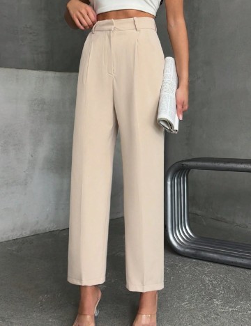 Pantaloni SHEIN, crem