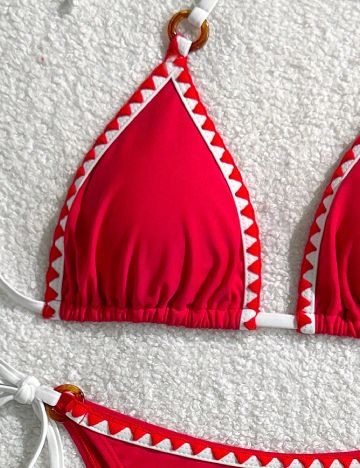 Costum de baie SHEIN, rosu