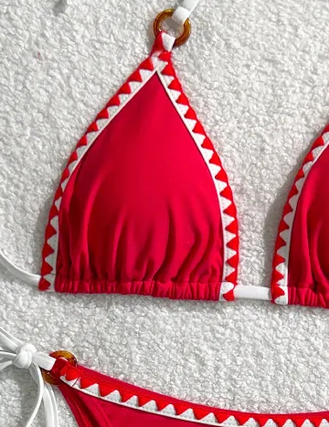 Costum de baie SHEIN, rosu