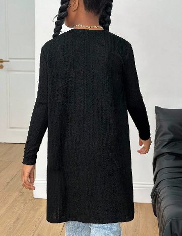 Blazer Shein Kids, negru