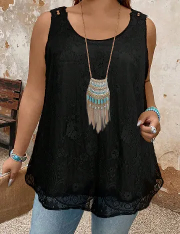 Bluza SHEIN CURVE, negru