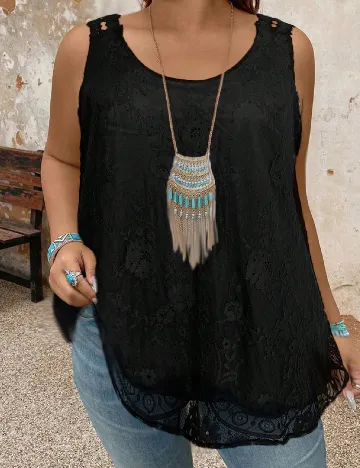 Bluza SHEIN CURVE, negru