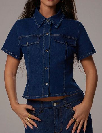 Bluza SHEIN, bleumarin