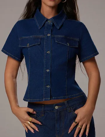 Bluza SHEIN, bleumarin