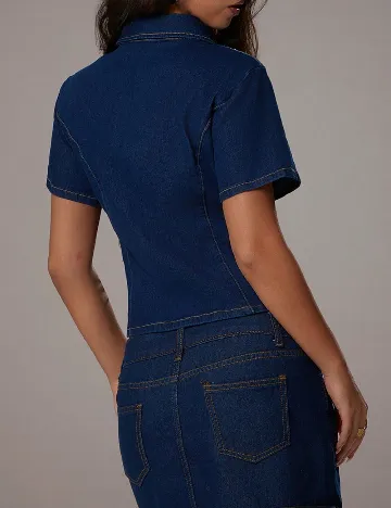 Bluza SHEIN, bleumarin