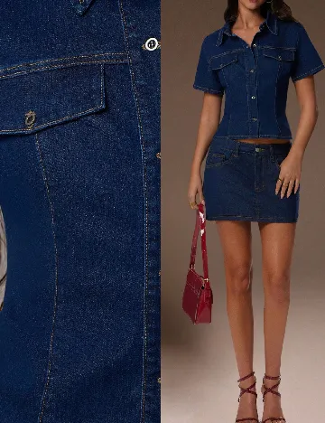 Bluza SHEIN, bleumarin