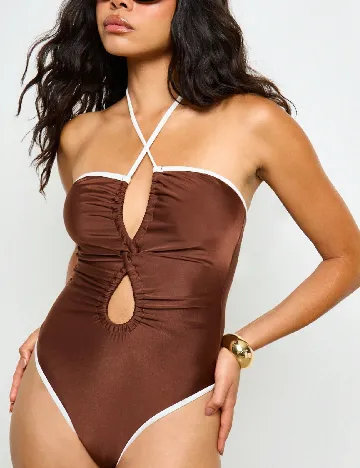 Costum de baie AiiRZ, maro