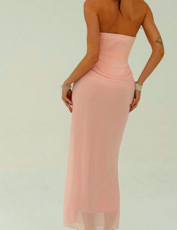 Rochie lunga SHEIN, roz