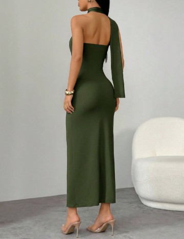 Rochie lunga SHEIN, verde