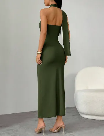 Rochie lunga SHEIN, verde