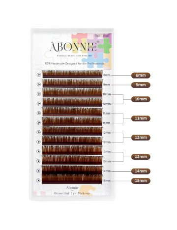 Gene false 8-15 mm SHEIN, maro