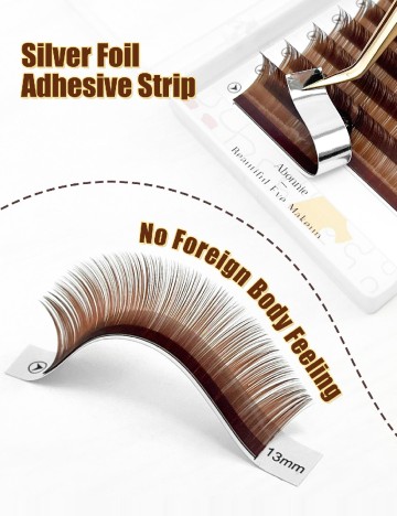 Gene false 8-15 mm SHEIN, maro